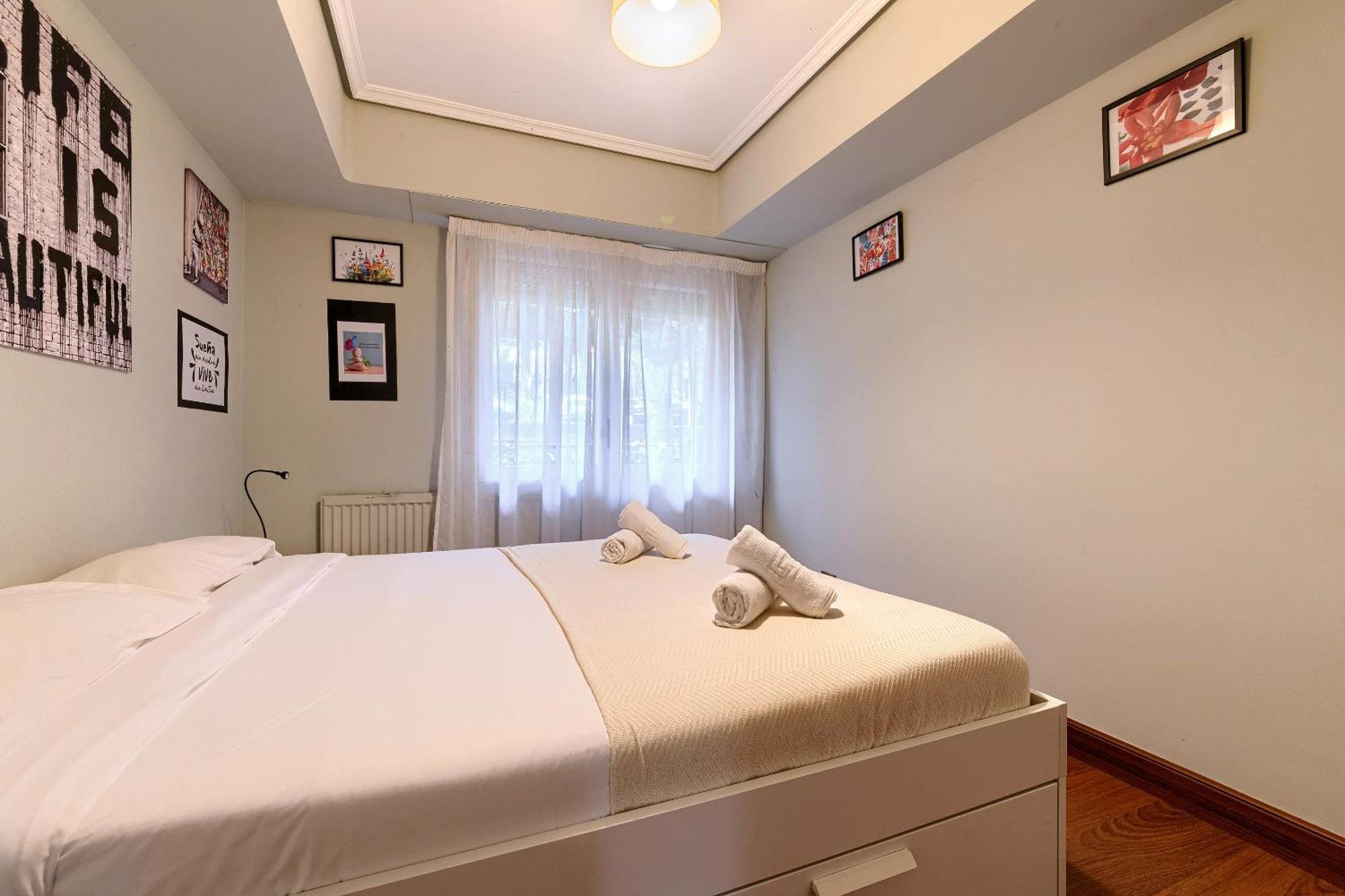 Apartamento Vivienda Turistica Acogedora En Uribarri Bilbao Exterior foto