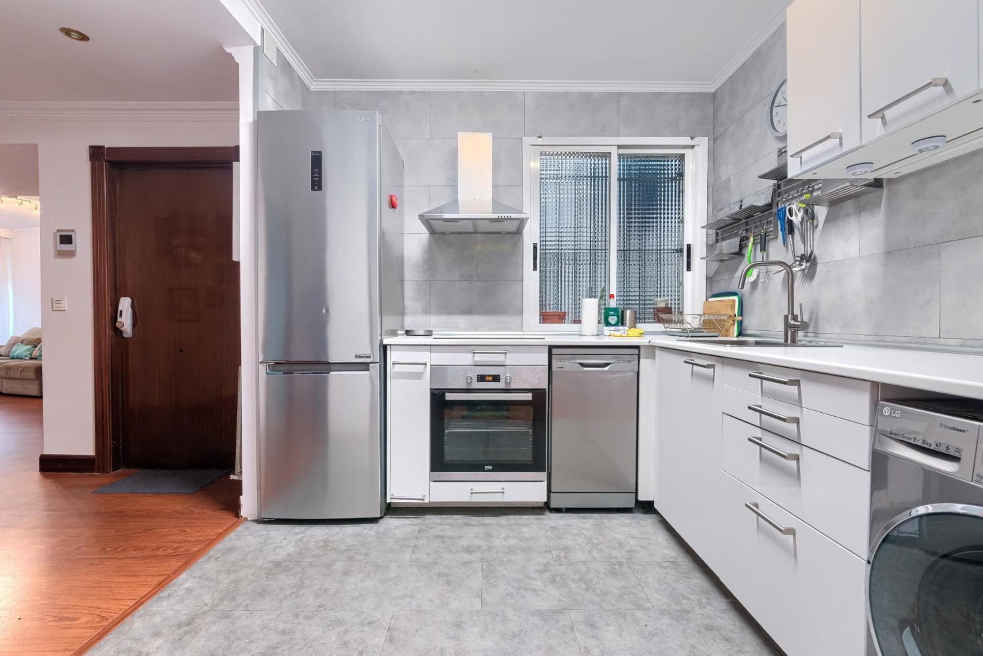 Apartamento Vivienda Turistica Acogedora En Uribarri Bilbao Exterior foto